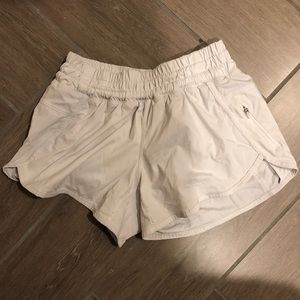 White Lululemon Short